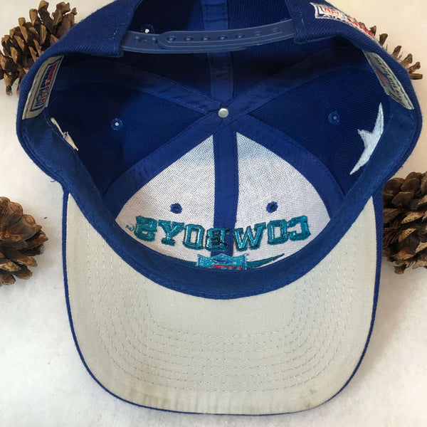 Vintage NFL Dallas Cowboys Logo Athletic Spike Wool Snapback Hat