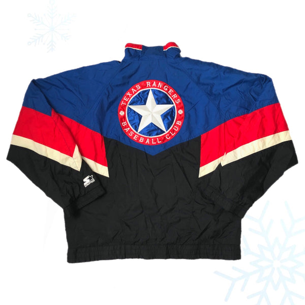 Vintage MLB Texas Rangers Starter Lightweight Windbreaker Jacket (L)