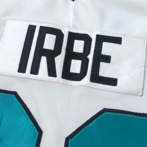 Vintage NHL San Jose Sharks Artūrs Irbe CCM Air Knit Jersey (XL)