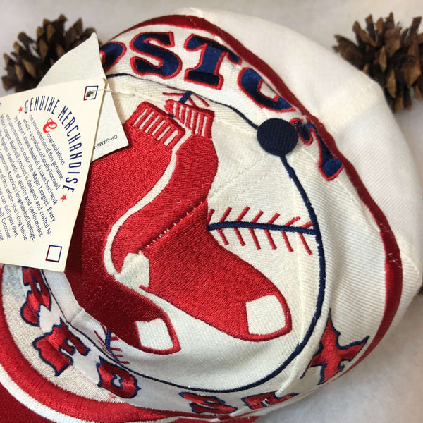 Vintage Deadstock NWT MLB Boston Red Sox The Game Big Logo Snapback Hat