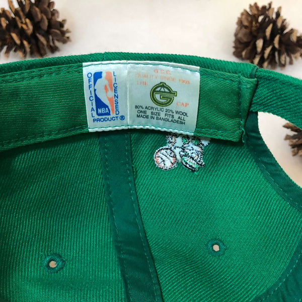 Vintage NBA Boston Celtics The G Cap Wool Strapback Hat