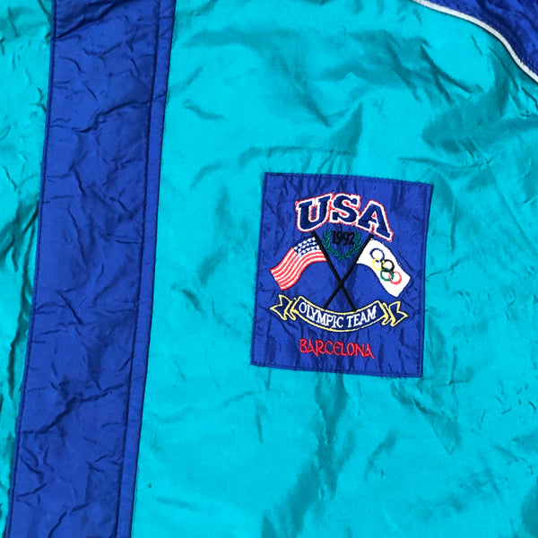 Vintage 1992 Barcelona Olympics Team USA Reebok Gore-Tex Windbreaker Jacket (L)