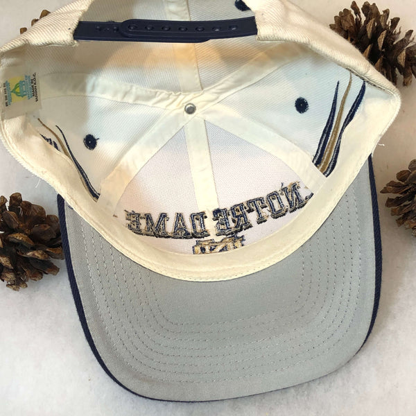 Vintage NCAA Notre Dame Fighting Irish Logo Athletic Diamond Snapback Hat