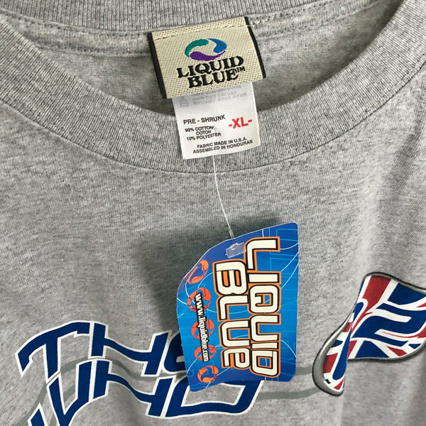 Vintage Deadstock NWT 2002 The Who In North America Tour Liquid Blue T-Shirt (XL)