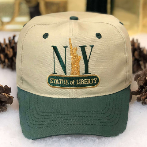 Vintage NYC New York City Statue of Liberty Twill Snapback Hat