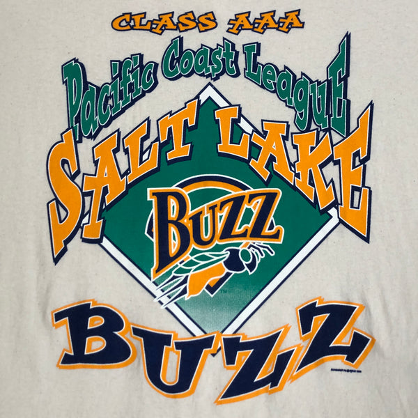 Vintage 1996 MiLB Salt Lake Buzz T-Shirt (L)