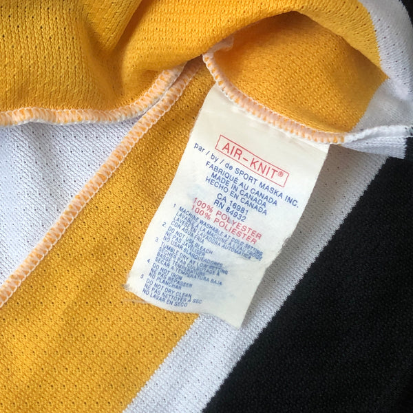Vintage NHL Boston Bruins John Grahame CCM Jersey (XL)