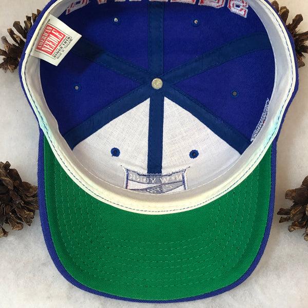 Vintage NHL New York Rangers American Needle Blockhead Wool Snapback Hat