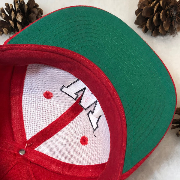 Vintage NCAA Wisconsin Badgers Front Row Wool Snapback Hat
