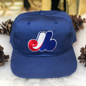 Vintage MLB Montreal Expos Drew Pearson Twill Snapback Hat