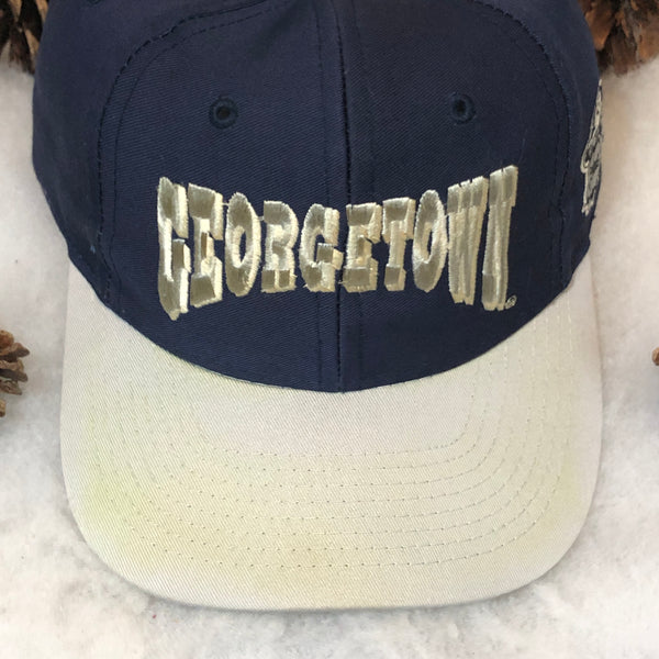 Vintage NCAA Georgetown Hoyas Twill Snapback Hat