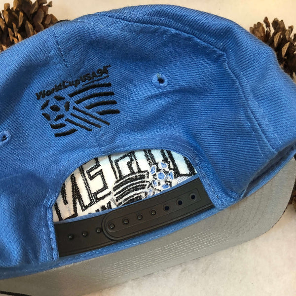 Vintage Deadstock NWOT 1994 Argentina World Cup Apex One Wool Snapback Hat