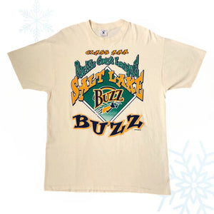 Vintage 1996 MiLB Salt Lake Buzz T-Shirt (L)