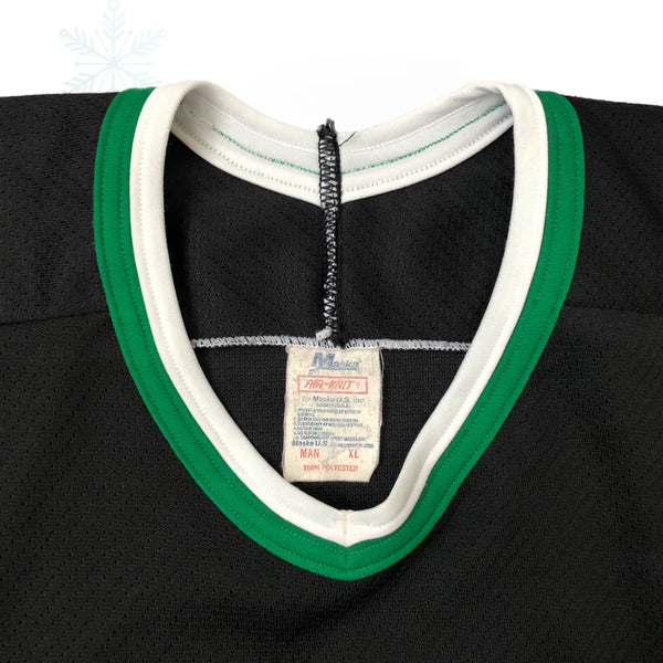 Vintage 1991-92 IHL Kalamazoo Wings Brad Berry Maska CCM Air Knit Jersey (XL)