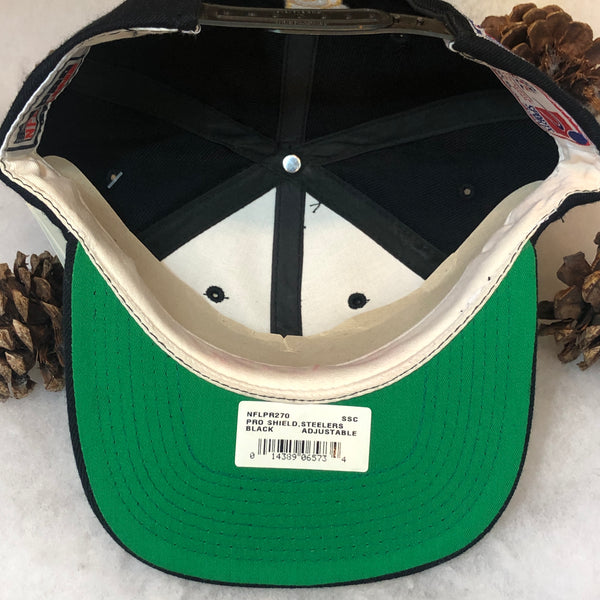 Vintage Deadstock NWT NFL Pittsburgh Steelers Sports Specialties Wool Snapback Hat