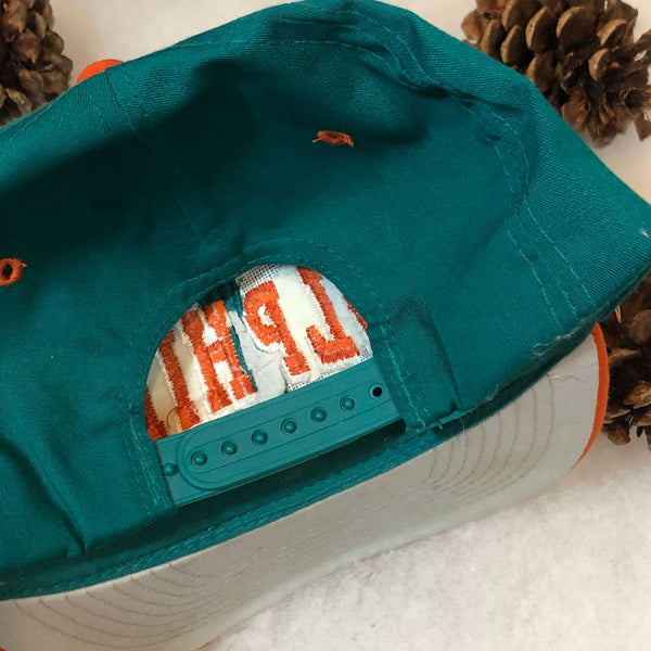 Vintage NFL Miami Dolphins Drew Pearson Arch Twill Snapback Hat