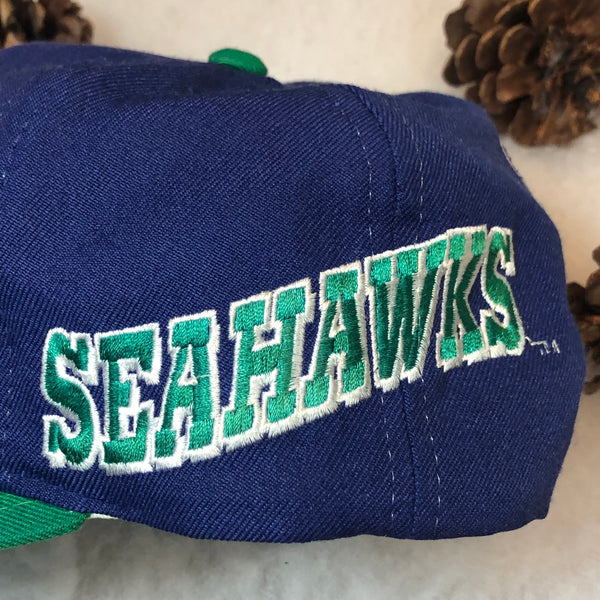 Vintage NFL Seattle Seahawks Sports Specialties Sidewave Wool Snapback Hat