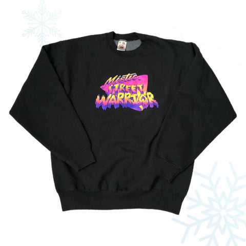 Vintage Mistic Street Warrior Crewneck Sweatshirt (L)