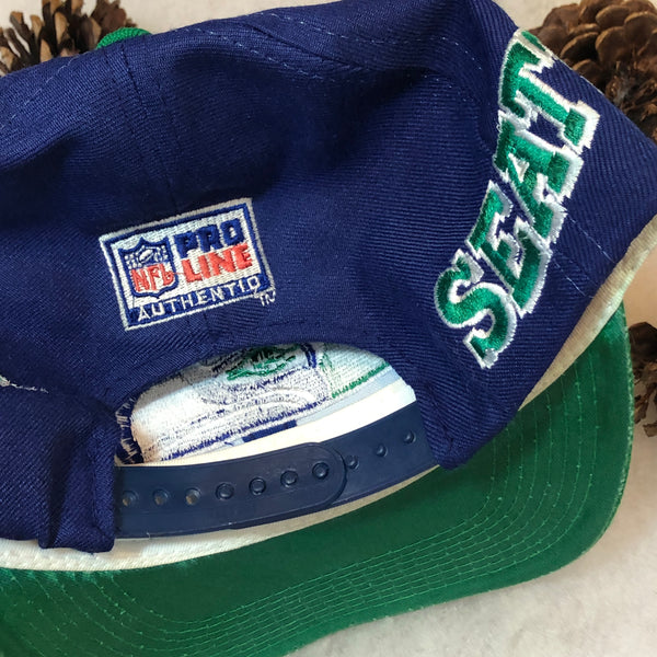 Vintage NFL Seattle Seahawks Sports Specialties Sidewave Wool Snapback Hat