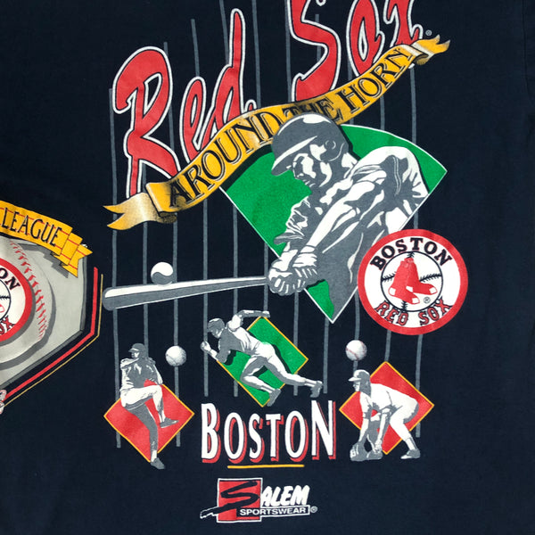 Vintage MLB Boston Red Sox Salem Sportswear "Around The Horn" T-Shirt (M)