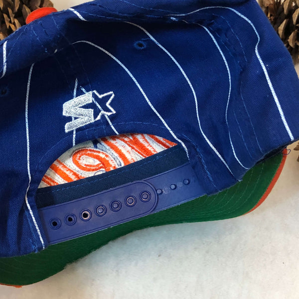 Vintage MLB New York Mets Starter Pinstripe Twill Snapback Hat