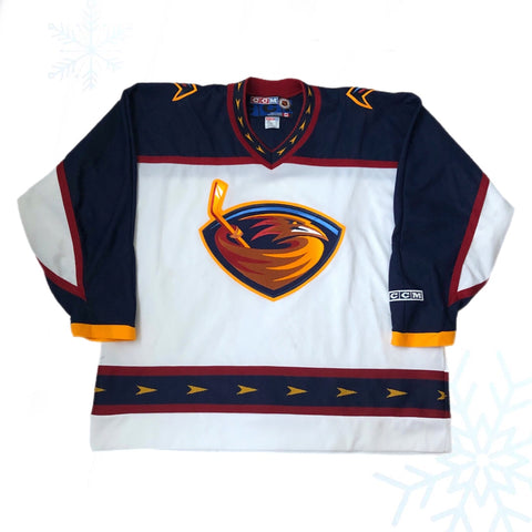 Vintage NHL Atlanta Thrashers CCM Hockey Jersey (XXL)