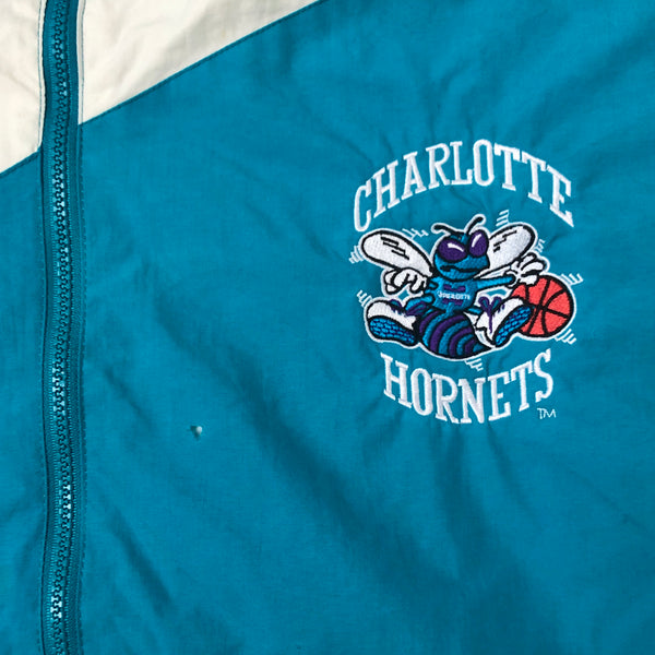 Vintage NBA Charlotte Hornets Starter Windbreaker Jacket (L)