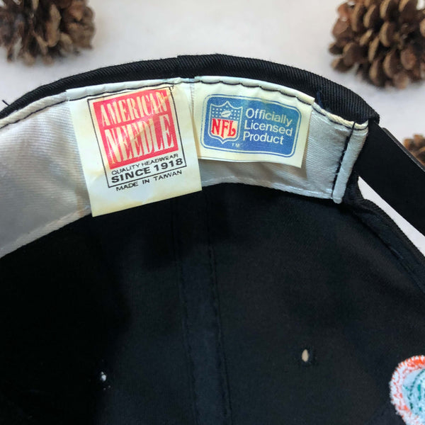 Vintage NFL Miami Dolphins American Needle Twill Snapback Hat
