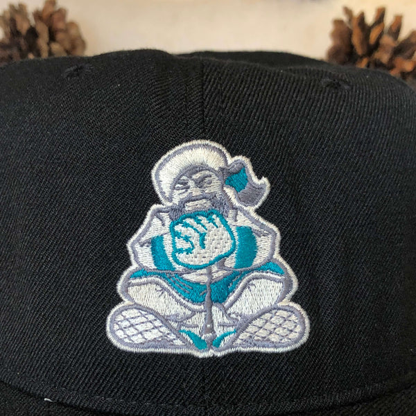 Vintage MiLB Edmonton Trappers New Era Wool Fitted Hat 7 3/8