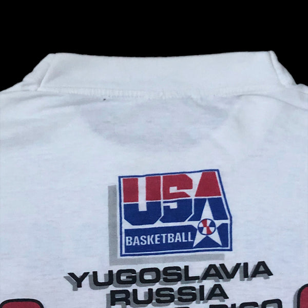 Vintage 1992 USA Basketball Dream Team Bootleg T-Shirt (M)