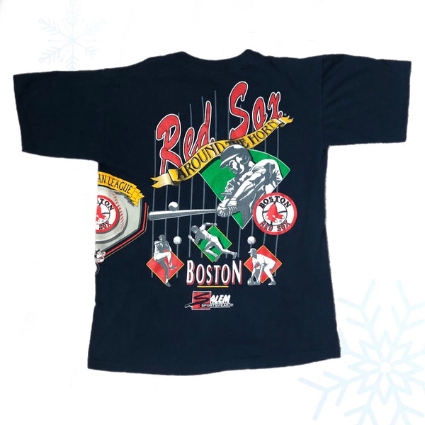 Vintage MLB Boston Red Sox Salem Sportswear "Around The Horn" T-Shirt (M)