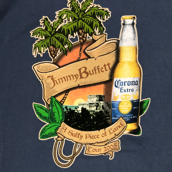2005 Jimmy Buffett A Salty Piece of the Land Tour T-Shirt (XL)