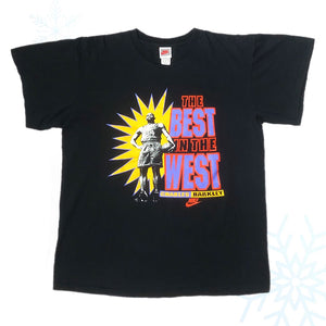 Vintage NBA Charles Barkley Phoenix Suns "The Best In The West" Nike T-Shirt (XL)
