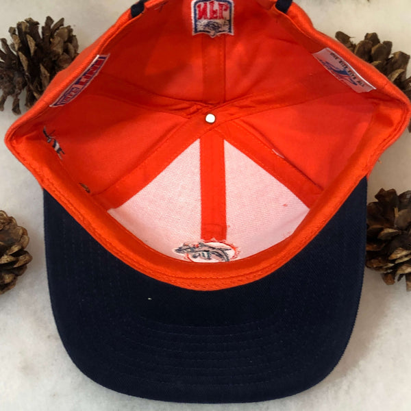 Vintage Deadstock NWT NFL Miami Dolphins Logo Athletic Strapback Hat