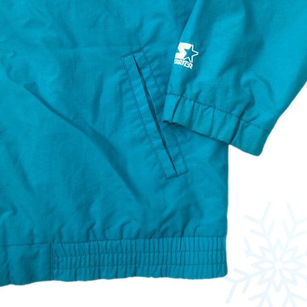 Vintage NBA Charlotte Hornets Starter Windbreaker Jacket (L)