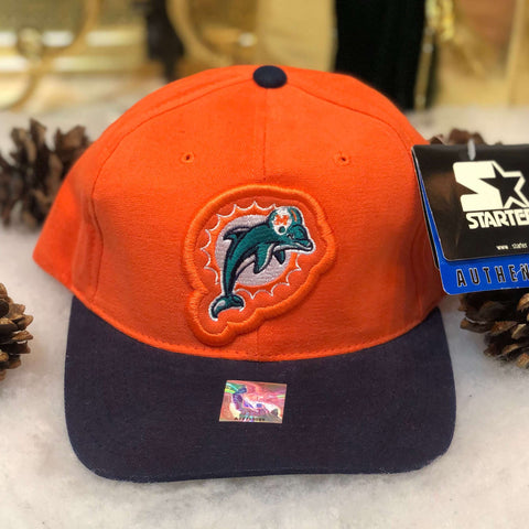 Vintage Deadstock NWT NFL Miami Dolphins Starter Strapback Hat