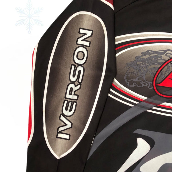 Vintage Allen Iverson The Answer Bad Newz Reebok BMX Motorcross Jersey (XL)