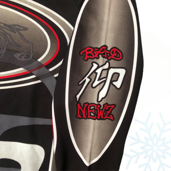 Vintage Allen Iverson The Answer Bad Newz Reebok BMX Motorcross Jersey (XL)