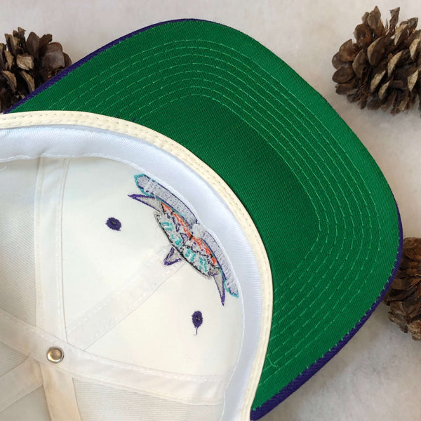 Vintage Deadstock NWT 1993 NBA All-Star Game Weekend Utah Sports Specialties Plain Logo Wool Snapback Hat