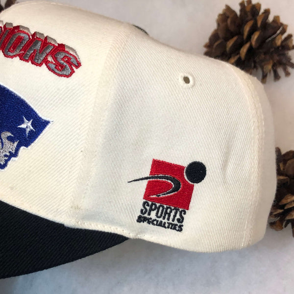 Vintage NFL New England Patriots 1996 AFC Champions Shadow Sports Specialties Snapback Hat