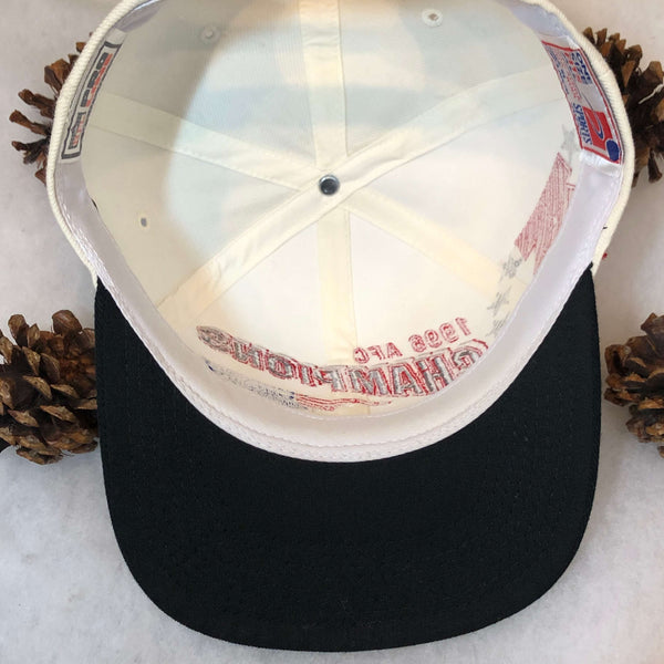 Vintage NFL New England Patriots 1996 AFC Champions Shadow Sports Specialties Snapback Hat