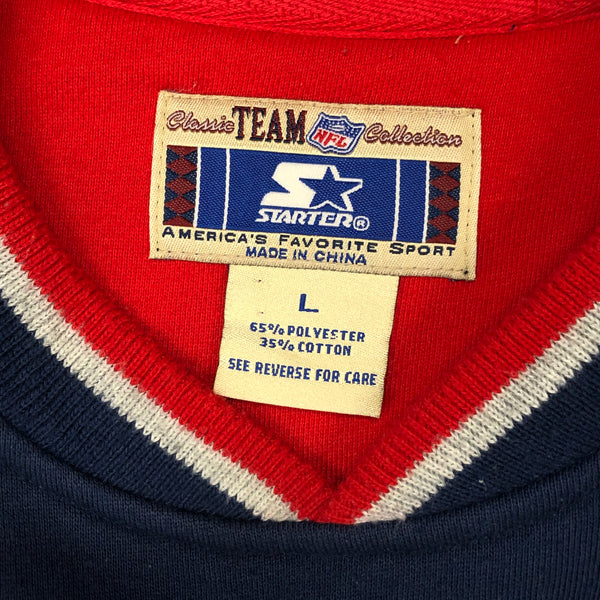 Vintage NFL New England Patriots Starter Crewneck Sweatshirt (L)