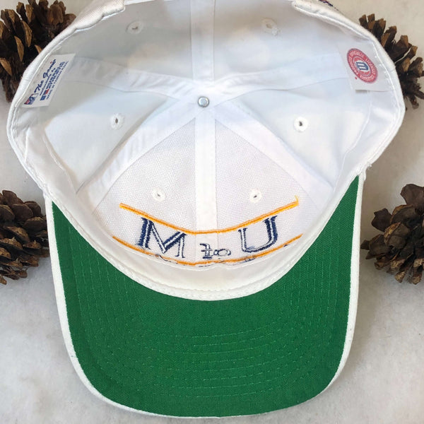 Vintage NCAA Michigan Wolverines The Game Split Bar Twill Snapback Hat