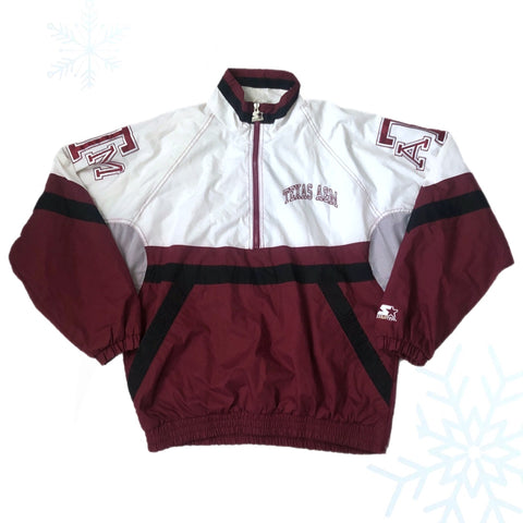 Vintage NCAA Texas A&M Aggies Starter Windbreaker Jacket (L)