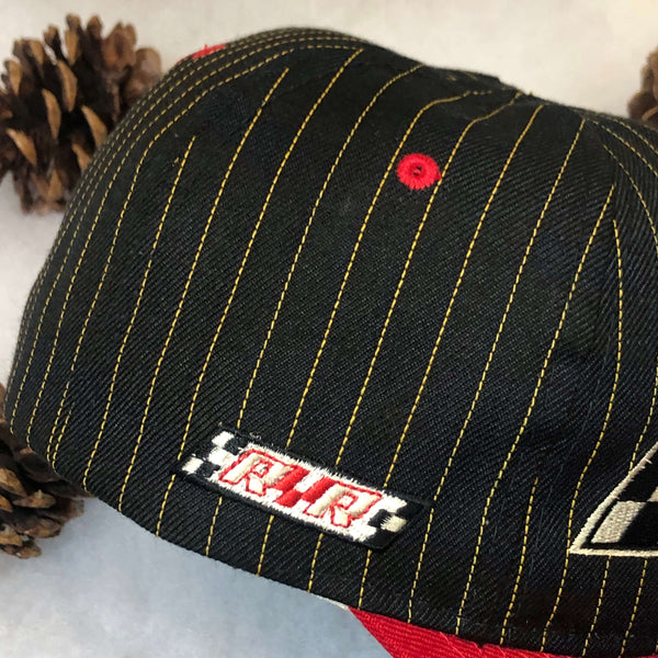 Vintage NASCAR Robert Yates Racing Texaco Pinstripe Wool YoungAn Snapback Hat