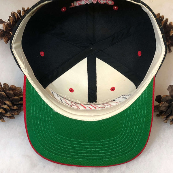 Vintage NASCAR Robert Yates Racing Texaco Pinstripe Wool YoungAn Snapback Hat