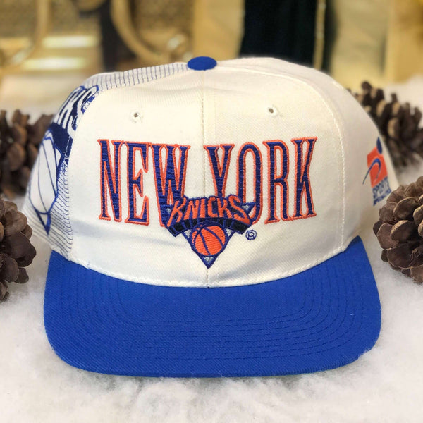 Vintage NBA New York Knicks Sports Specialties Laser Wool Snapback Hat