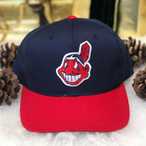 Vintage MLB Cleveland Indians American Needle Twill Snapback Hat