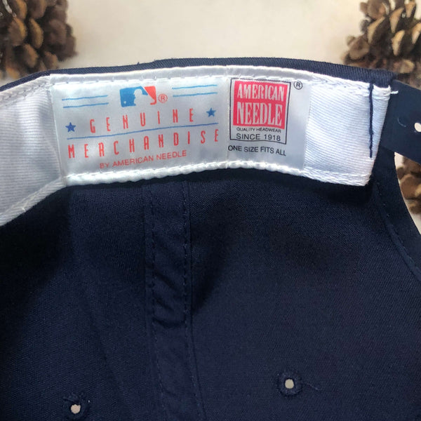 Vintage MLB Cleveland Indians American Needle Twill Snapback Hat