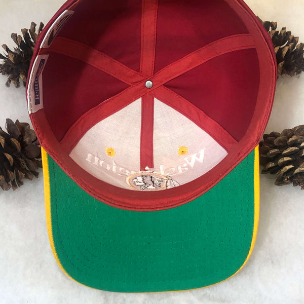 Vintage NFL Washington Redskins Eastport Bar Line Twill Snapback Hat